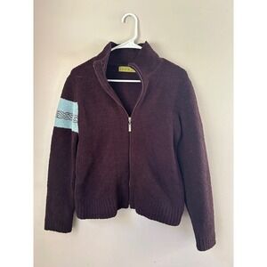 SOLD

Julep Lounge Zip Up Fleece Sweater Brown Women's Size M Cozy Fall Lounge